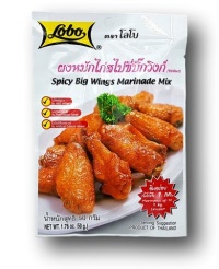 SPICY BIG WINGS MARINADE MIX 50G LOBO